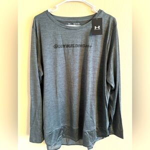 NWT Women’s Under Armour & Body Building.com Collaboration Long Sleeve size‎ 2XL